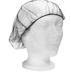 Acheter Bonnet en filet pour cheveux jetable, 100 pièces/paquet, chapeau  antistatique Non tissé, couvre-tête élastique