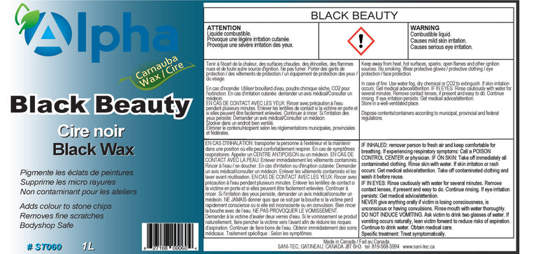 BLACK WAX "BLACK BEAUTY 1L