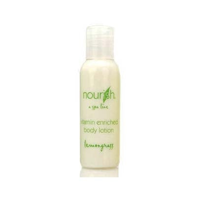 NOURISH LOTION CORPS , LEMONGRASS 1 OZ / 30ML 200/CS