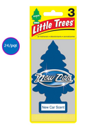 LITTLE TREES DÉSODORISANT NEW CAR SCENT 24/PQT