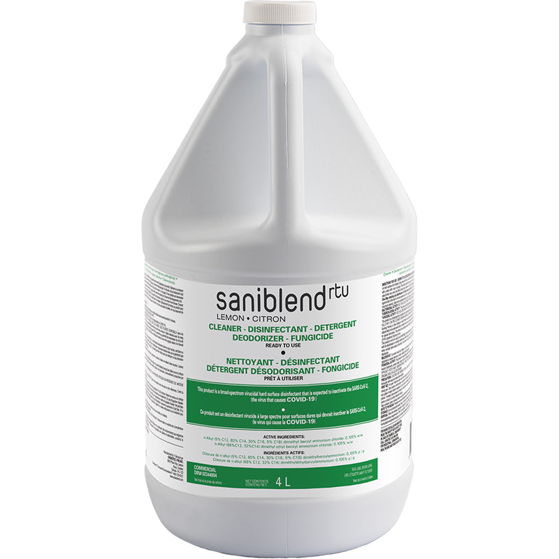 SANIBLEND DISINFECTANT RTU LEMON 4L