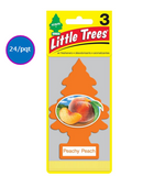 LITTLE TREES DÉSODORISANT PEACHY PEACH 24/PQT